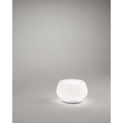 LUMETTO IN VETRO BIANCO